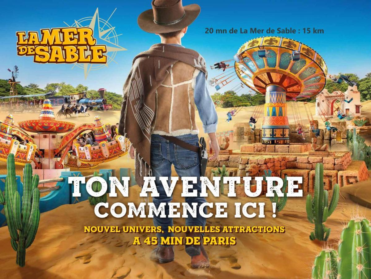 Studio Orange - Parc Asterix - Mer De Sable - Villepinte - Aeroport Cdg Vemars Eksteriør billede